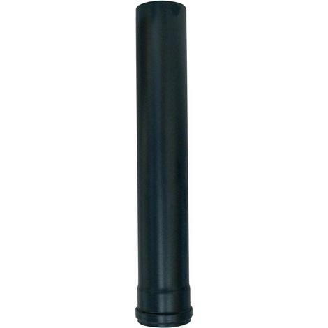 TUBO STUFA PELLET NERO Ø 8X 25CM
