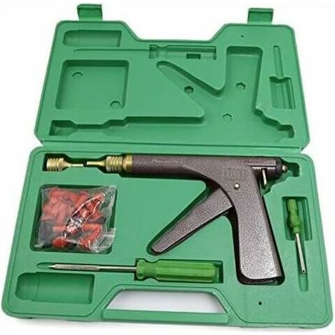Tigrezy – Pistolet de réparation de pneu à ressort sans chambre à air – Conduit pression d'air directement – Compatible remorques et cinquièmes roues (1/5)