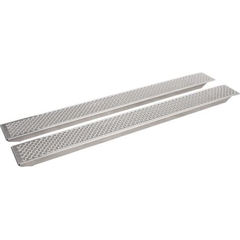 Jeu de rails de chargement aluminium STIER 400 kg 1950x200 mm (1/5)