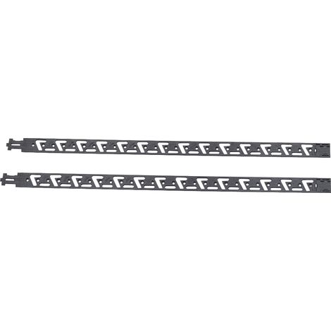 Hettich Stahlschubkasten-Verriegelungsstange, Stop Control 77524, schwarz, Kunststoff (1/5)