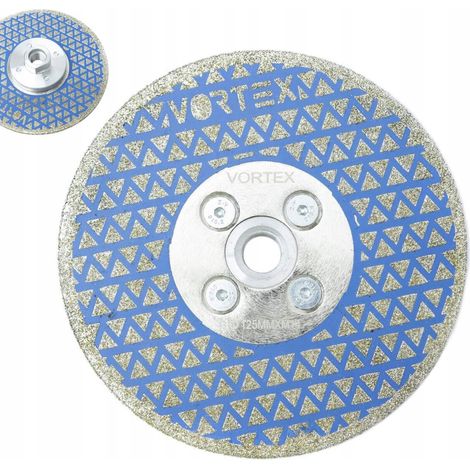 Diamantscheibe 125 mm M14 zum Schneiden und Schleifen von Steinfliesen (1/5)