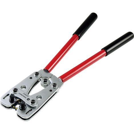 [NEUWERTIG] B-Ware Toolcraft Crimpzange Presszange Zange Sechskant 6 Bis 50 Mm² Kupferrohrenden