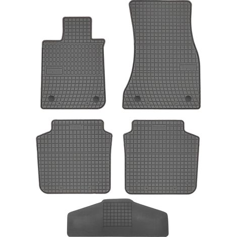 FROGUM Fußmatten ET410596 - Abdeckung 200000/1 - BMW 7 G12 Lang 2015-2022 - Fußraum MS+BMW Klettverschluss vorne und hinten - MONTIERT