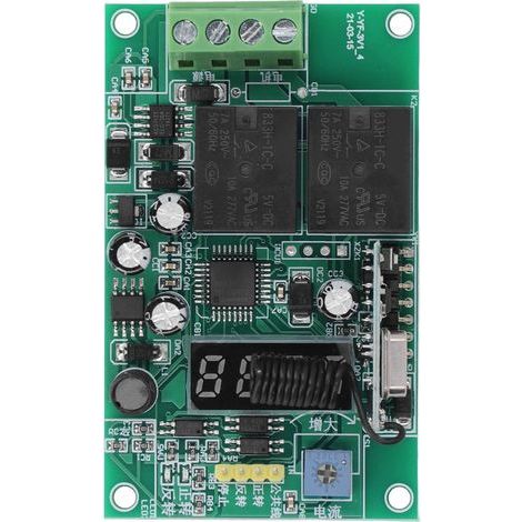 DC-Motor-Funkfernsteuerungsmodul, Einstellmöglichkeit für Rechts- und Linkslauf, Motorsteuerplatine, 75 mAh (1/5)