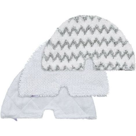BUNTHAUS Lntyq Pièces détachées 3 pièces Remplacement vadrouille à Vapeur Tissu Superfine Fiber vadrouille tête Couverture for Shark S3455K S2902 S3501 S3550 S3601 S3801/CO S3901 S4601 Facile à Utilis (1/5)