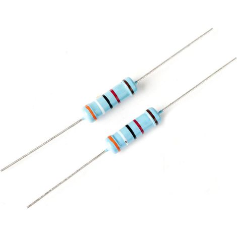 1r8 2w Résistance oxyde métallique 1,8 Ohm 2w 5% 1,8r2w