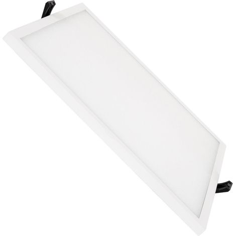 LED Einbaustrahler flach 30W Eckig High Lumen Ausschnitt Ø200 mm LIFUD 4000K Neutralweiß (1/5)