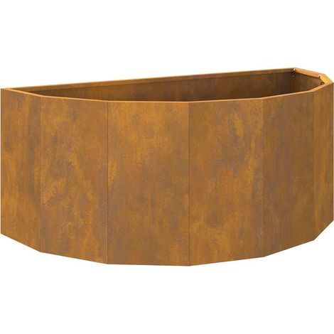 Jardinière Rouillé 90 x 45 x 35 cm CFW712380 (1/5)