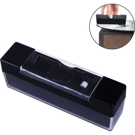 Brosse Anti-Statique Pour Disques Vinyles - Tapis En Velours - Kit De Nettoyage Complet Avec Brosse À Stylo Et Solution - 1 Pièce (1/5)