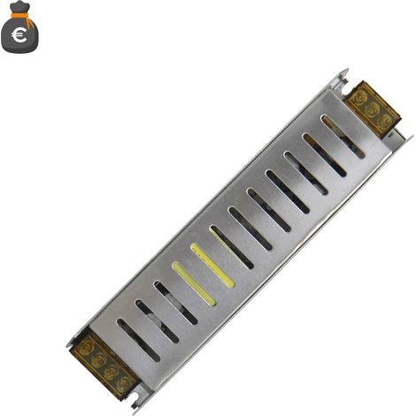 Alcapower Alimentatore Switching Slim 24V 144W 6.25A, Trasformatore DC Professionale ad alta efficienza per applicazioni industriali e domotica