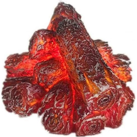 Fausses bûches de cheminée cheminée LED réaliste avec fausse flamme décoration intérieure sans flamme sans piles. (1/5)