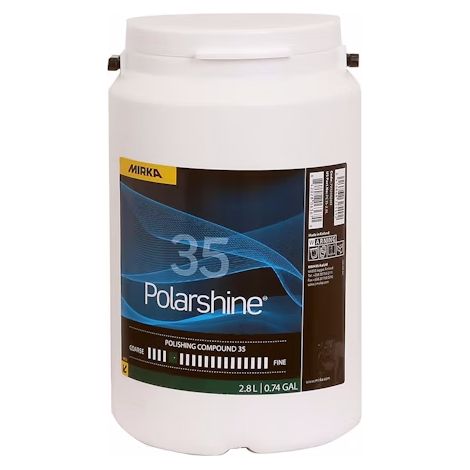 Pâte à polir Mirka Polarshine 35 2 8 l
