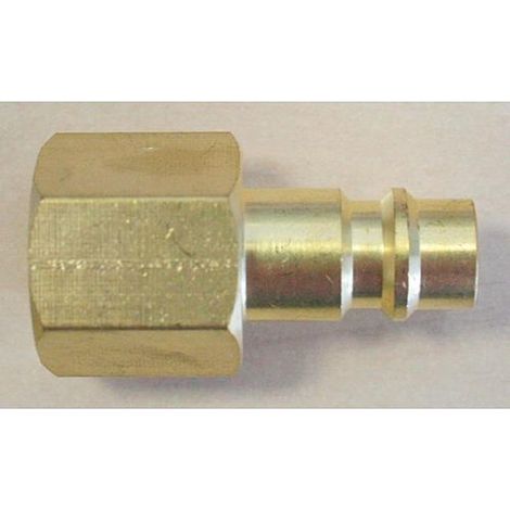 Verbinder für Kompressor Airtool UQ-3 • 3/8", Ms, Innengewinde, für Luft