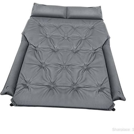 (Gris)Matelas de voiture auto-gonflable - Non spécifié - 180x105 cm - 2/3 places - Gris - Automatique (1/4)