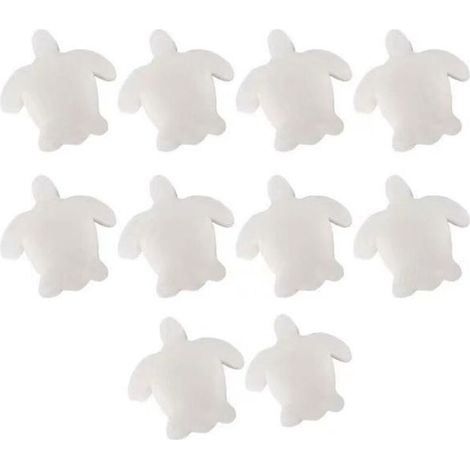 éponge filtrante multifonctionnelle haute efficacité pour piscines et spas éponge nettoyante absorbant l'huile et dépoussiérante Lot de 10 pièces avec éléments remplaables (1/5)