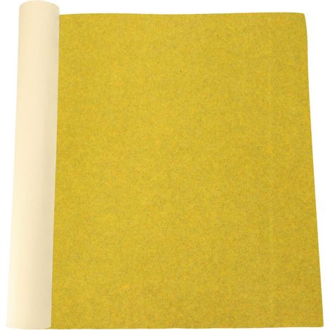 Gazon Artificiel Modèle 16 inch x 39 inch Gazon Synthétique ornementation Réaliste Faux Gazon pour Model Trains Scenery Craft Pelouse Jardin Décoration, Golden Yellow (1/5)