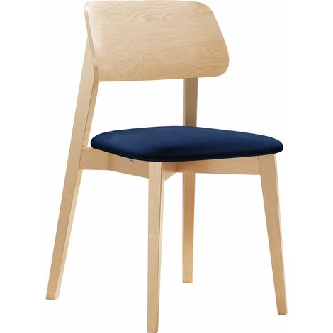 Silla Dearborn 101, Haya, 80x46x49cm, Tapiz, De madera, Madera