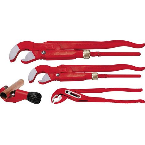 Set  di  pinze  ROTHENBERGER  -  TC35,  Wapu10",  Chiave  per  tubi  angolare  1"  e  1.1/2"  -  070135X