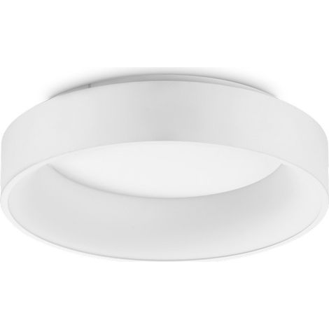 Ideal Lux ZIGGY Rundes 45 cm integriertes LED-Halbbündiglicht Weiß, 3000 K, nicht dimmbar (1/2)