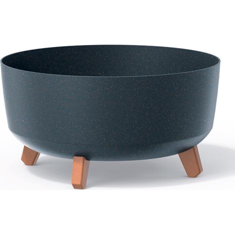 Pflanzgefäß anthrazit eco, ohne Behälter, Kollektion GRACIA, 38 x 38 x 19,5 cm, Fassungsvermögen 14,3 L. (1/5)