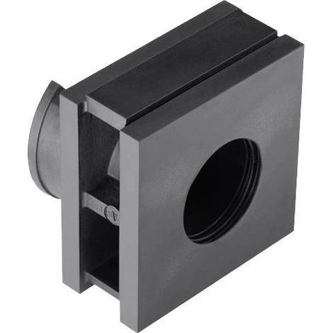 HellermannTyton VP-L22-23Ins-sgl-PL-BK Embase simple sans halogène TPE noir 1 pc(s)