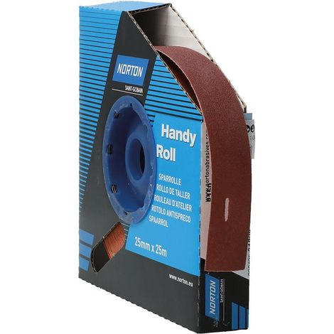 Rodillo abrasivo R222 25mmx25m P150