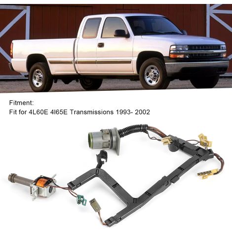 Kit de Solénoïde Principal 4L60E avec Câblage de Transmission pour Chevrolet Chevy 4L60E 4L65E (1/2)