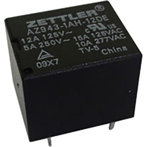 Zettler Electronics AZ943-1CH-12DE Printrelais 12 V/DC 15 A 1 Wechsler 1 St.