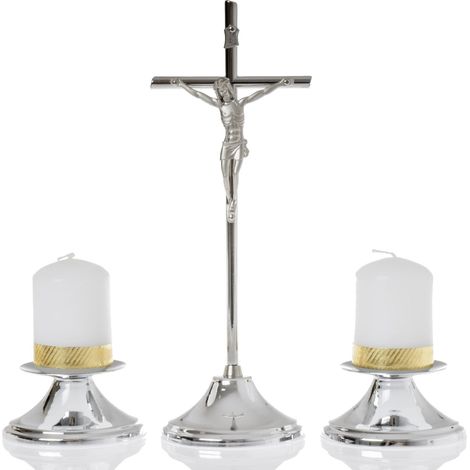 Set di canti natalizi semplici in argento da 21 cm (1/3)