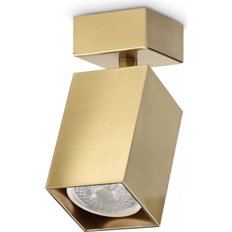 Ideal Lux Applique moderna DYNAMITE 1 luce GU10 ottone metallo