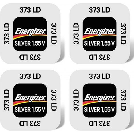 .4 piles Energizer 373LD.