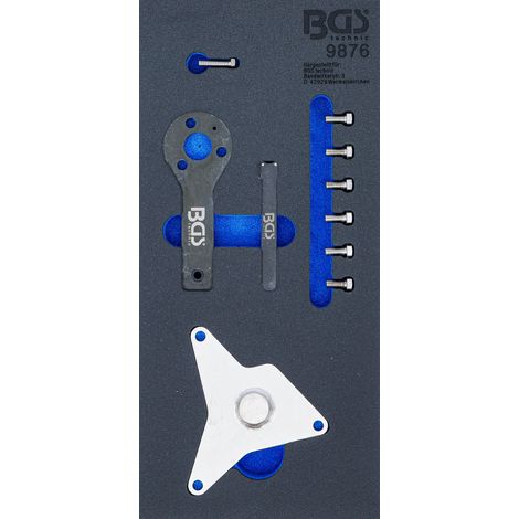 BGS  Carro  de  herramientas  incrustación  1/3:  Juego  de  herramientas  de  sincronización  del  motor  para  Alfa  Romeo  /  Fiat  1.4  MultiAir  -  9876 (1/4)