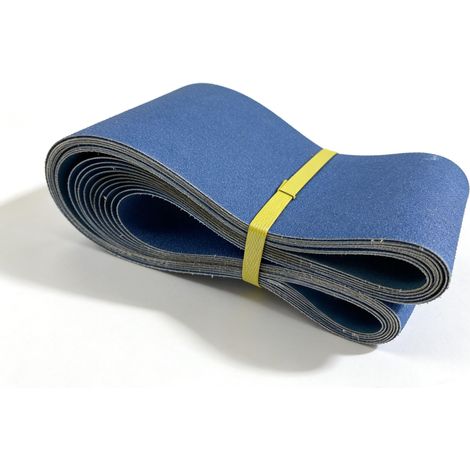 8 Pièces Bandes Abrasives 150 x 1220 mm Grain 80 (1/5)