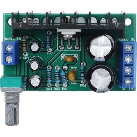 Modulo amplificatore mono, amplificatore audio a 1 canale, 12-24 V, 5-120 W. (1/5)