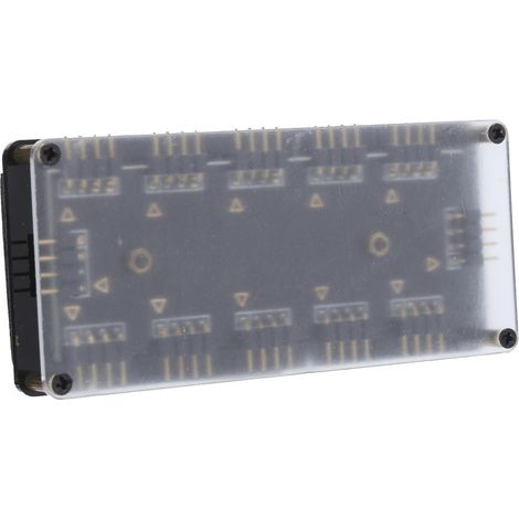 Contrôleur RGB 12 V 4 broches 10 ports pour carte mère d'ordinateur de bureau