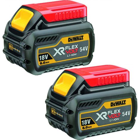 Dewalt DCB546 18v / 54v XR Flexvolt 6.0ah Battery DCB546-XJ - Twin Pack (1/3)