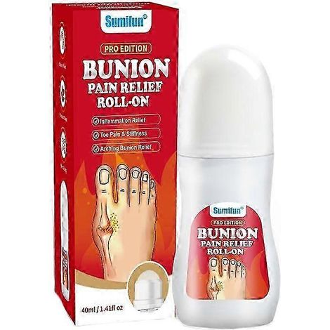 Sumifun Solution de massage pour soulager la douleur des oignons et de la goutte, soins des épaules, du cou, de la taille et des articulations des jambes, masseurs (1/5)