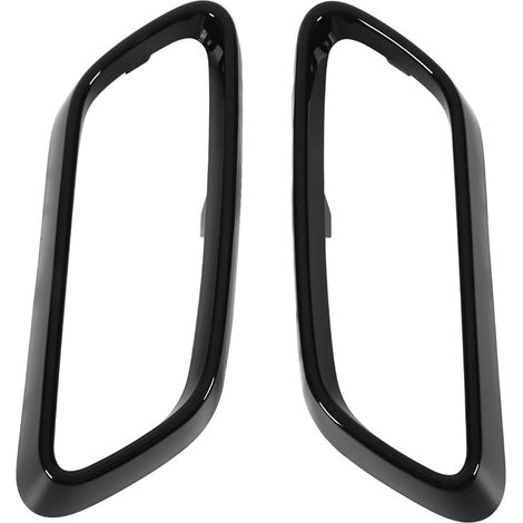 Cache de sortie d'échappement (noir brillant) pour Mercedes-Benz Classe C W206 S206 AMG Line (modèles 2022 et ultérieurs). (1/5)