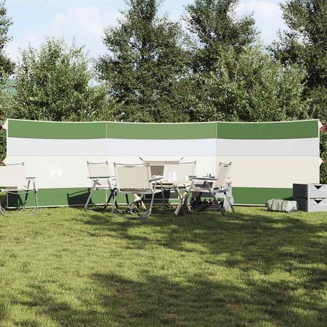 Camping-Windschutz Grün 508x130 cm Wasserdicht