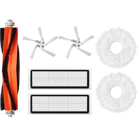 Parti di ricambio: spazzola a rullo, spazzole laterali, filtro per accessori per aspirapolvere robot Dreame Bot W10 W10Pro. (1/4)