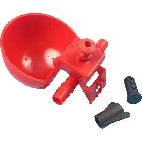Gobelets d'eau automatiques pour poulet, réglables, Installation facile, remplissage en plastique, bol à boire pour volaille, canard, Pigeon (1/5)