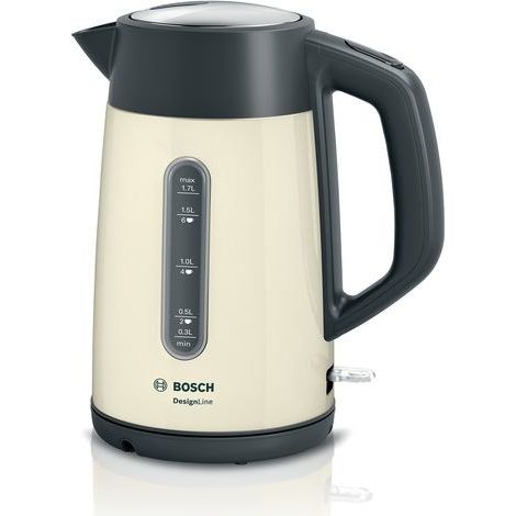 Bosch TWK4P437 Wasserkocher beige und schwarz 1,7L (1/5)