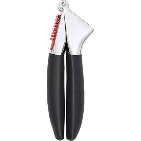 Presse-Ail - Structure Robuste en Acier Inoxydable - Conception Ergonomique - Pour Cuisine Domestique - 1 Pièce