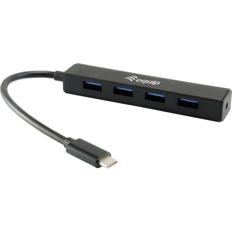 EQUIP 128954 USB-C zu 4-Port USB-3.2 Gen 1-Hub (1/4)