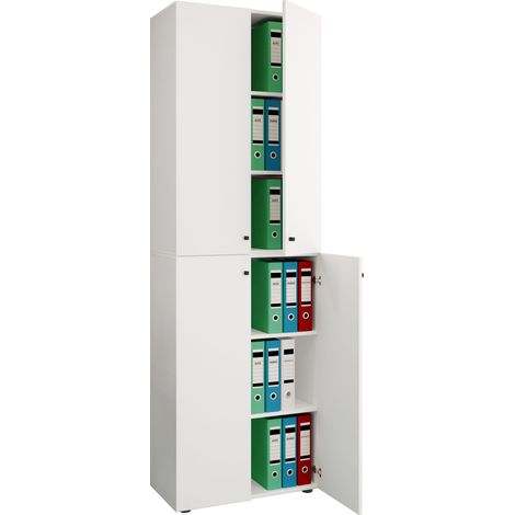 Gabinetto di archivio dell'ufficio Lona 6 volte 220x70x40 - VCM