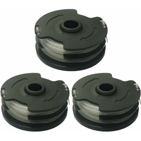 Bobine de fil pour parkside Bobines de rechange pour débroussailleuse sans fil Parkside PRTA 20-Li C3 IAN351753, Bobine de fil Coupe Bordure pour Parkside PRTA 20-Li C3 (3pcs), (1/4)