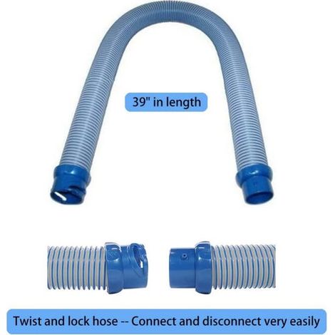 Reinigungsrohr für Zodiac Mx6/Mx8, 39 Zoll, Twist Lock, Schwimmbad Zubehör (1/4)