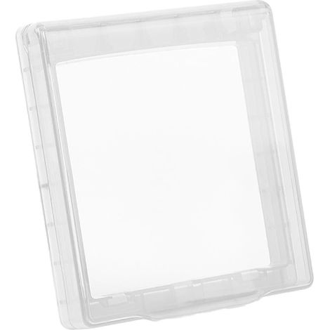 Boîtier étanche pour interrupteurs et prises murales, type 86, protection anti-éclaboussures, protection pour prises de courant de restaurant ou de bureau-transparent (1/5)