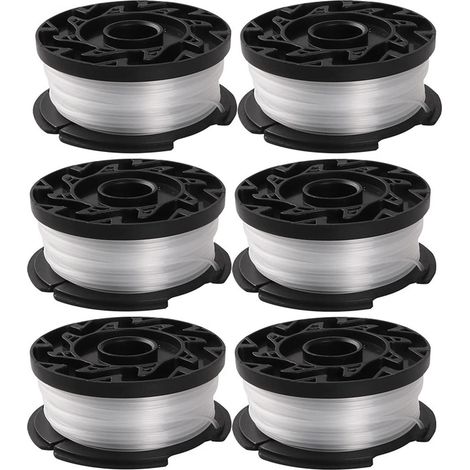 Fil de rechange pour coupe-bordures Black & Decker AF-100, bobine de rechange, 6 bobines de rechange (1/5)