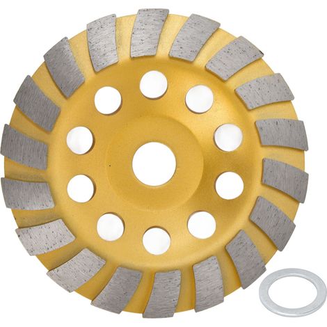 Ortviai Meule à meuler béton 150 mm avec segments diamant turbo pour meuleuse d’angle – coupe rapide et durable (1/5)